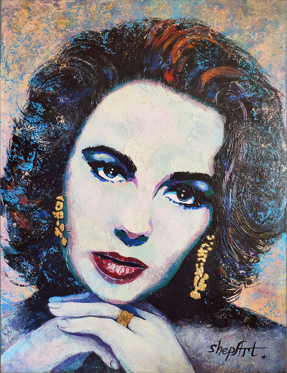 AlexShep_Studio's tweet photo. Elizabeth Taylor portrait. Acrylic painting, canvas, 76x101cm
#acrylicpainting #elizabethtaylorportrait #liztaylorpainting #elizabethtaylor #art #artist #ukartist #ukart #contemporaryart #interiorpaintings  #artshepetyuk #newart #popart #portrait #canvaspainting #alexshep_studio https://t.co/1ogpDFI6SC