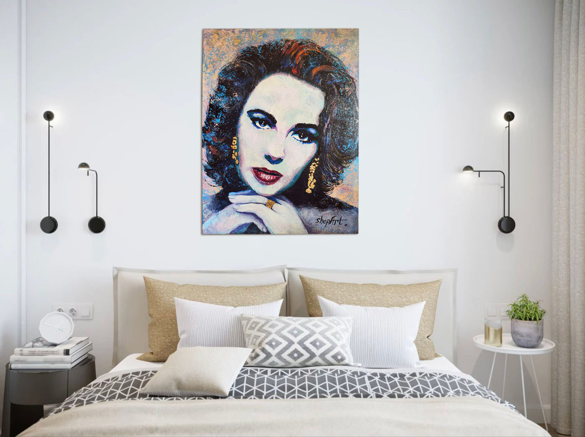 AlexShep_Studio's tweet photo. Elizabeth Taylor portrait. Acrylic painting, canvas, 76x101cm
#acrylicpainting #elizabethtaylorportrait #liztaylorpainting #elizabethtaylor #art #artist #ukartist #ukart #contemporaryart #interiorpaintings  #artshepetyuk #newart #popart #portrait #canvaspainting #alexshep_studio https://t.co/1ogpDFI6SC