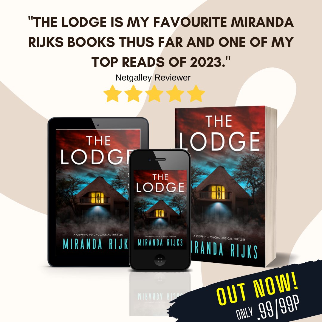 Happy publication day to me! Subtle...hey? 🤣 The Lodge, a psych thriller set on a game reserve in South Africa, is out in the world. #newbookrelease #psychologicalthriller #thrillerbooks #BooksWorthReading #SummerReading