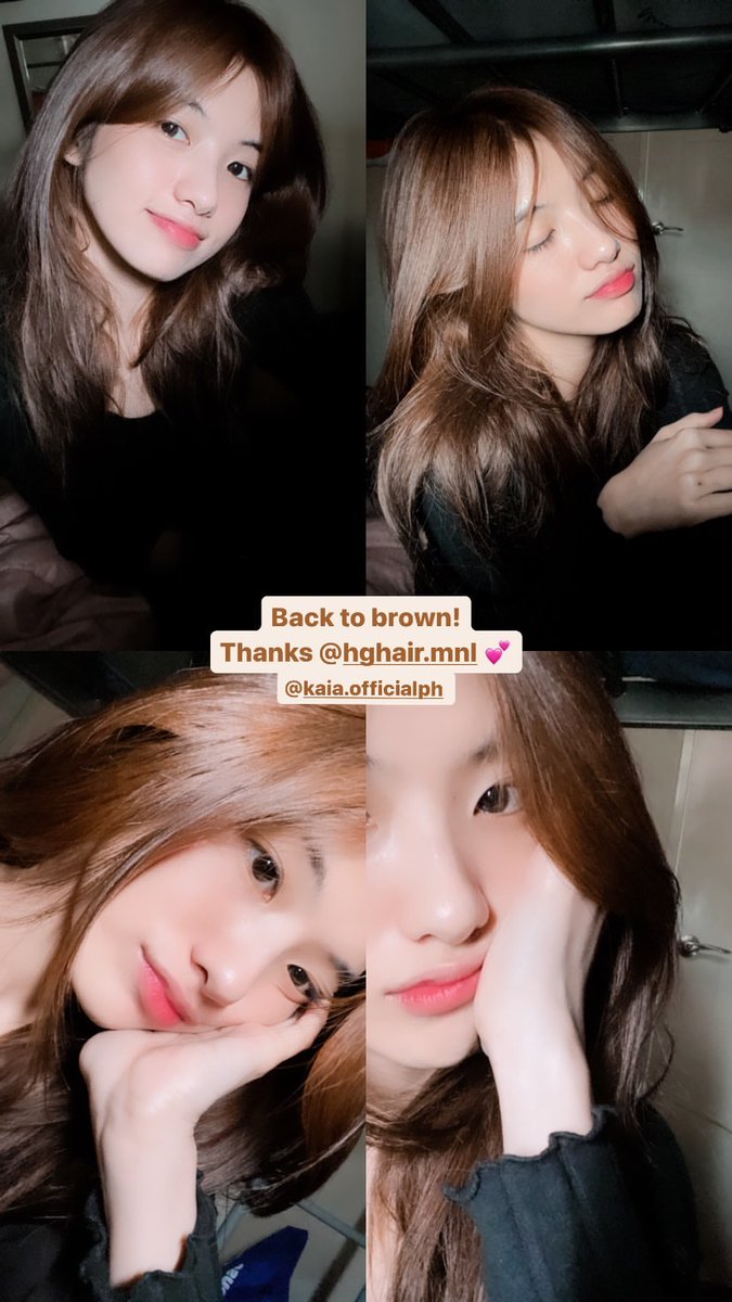 kaiapalagi's tweet photo. brown-haired charice is back oh my 😭🤎 https://t.co/65Sp9a3KoV