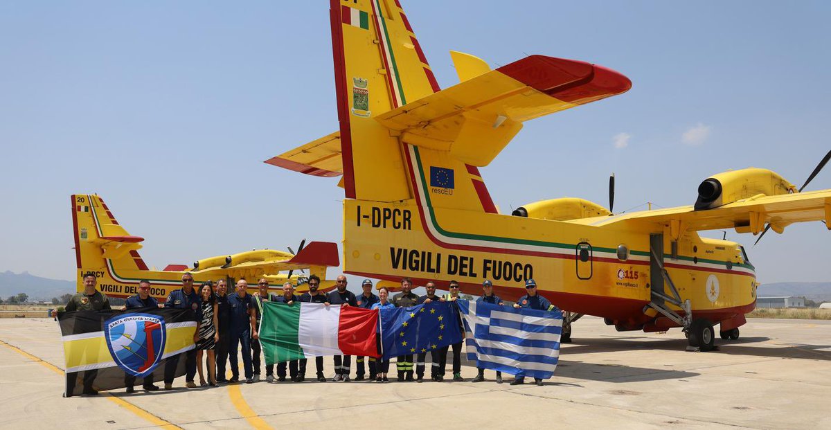 daniel_puglisi's tweet image. EU support to help Greece 🇬🇷 battle forest fires continues.
In total, through the EU’s Civil Protection Mechanism, over 490 firefighters and 7 planes have been deployed to different areas of the country ec.europa.eu/commission/pre… #eucivpro #rhodes #attica