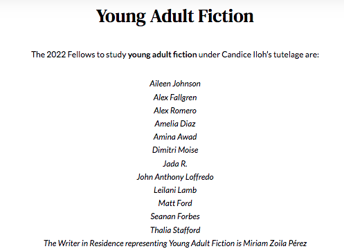 Aileen Johnson * 2023 Lambda Literary Fellow tweet media
