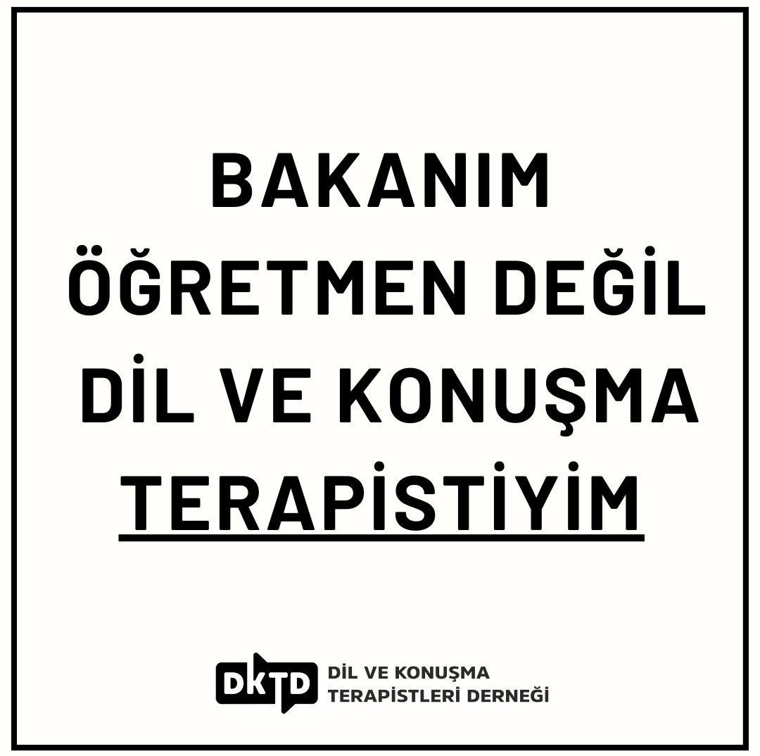 bestbestee1's tweet photo. @drfahrettinkoca @saglikbakanligi #terapistimögretmendegil
#dktlerhaklıamamagdur
@tcmeb @saglikbakanligi @drfahrettinkoca @saglikhizmetgm @Yusuf__Tekin @tcbestepe @iletisim @DernekDkt https://t.co/tFwrsyeQln