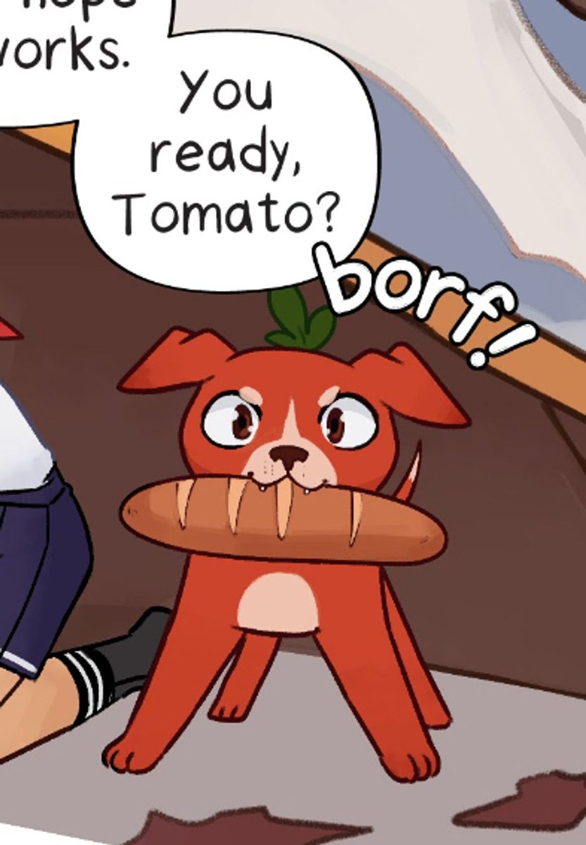 also. tomato dog 
