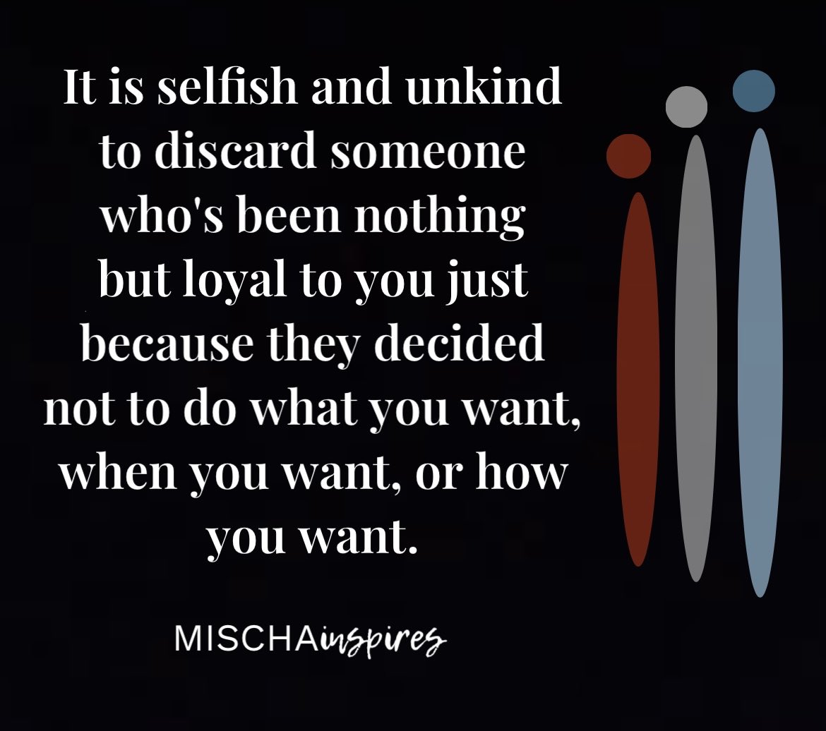 Pay attention. Be careful. Some folk are very selfish and self serving.