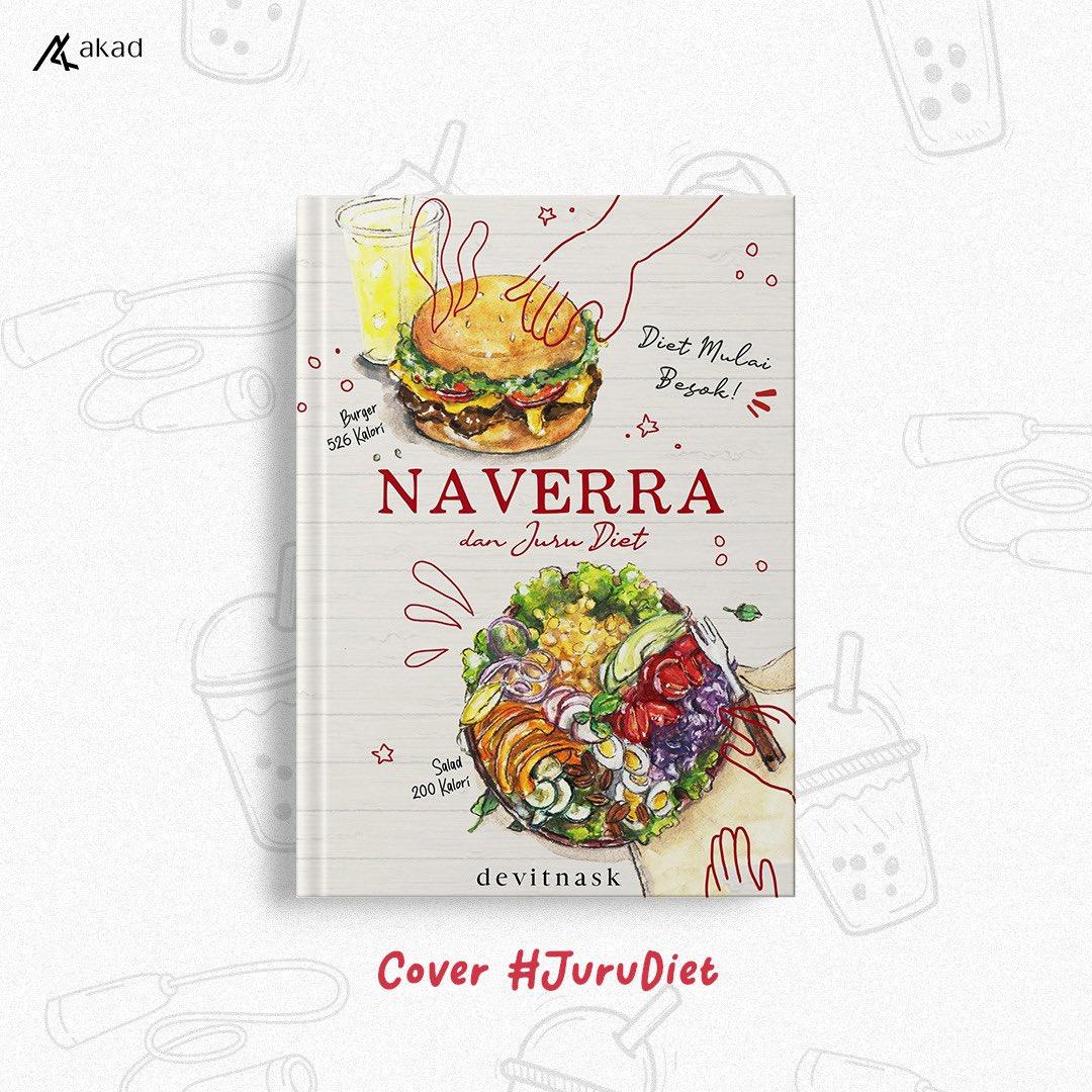 @id_akad ngeliat cover #JuruDiet langsung naksir baguss banget cocok sama isi novelnya. apapun nanti covernya bakal tetep bagus apalagi isi novelnya uwow🤩 #JuruDiet #KadenNaverra