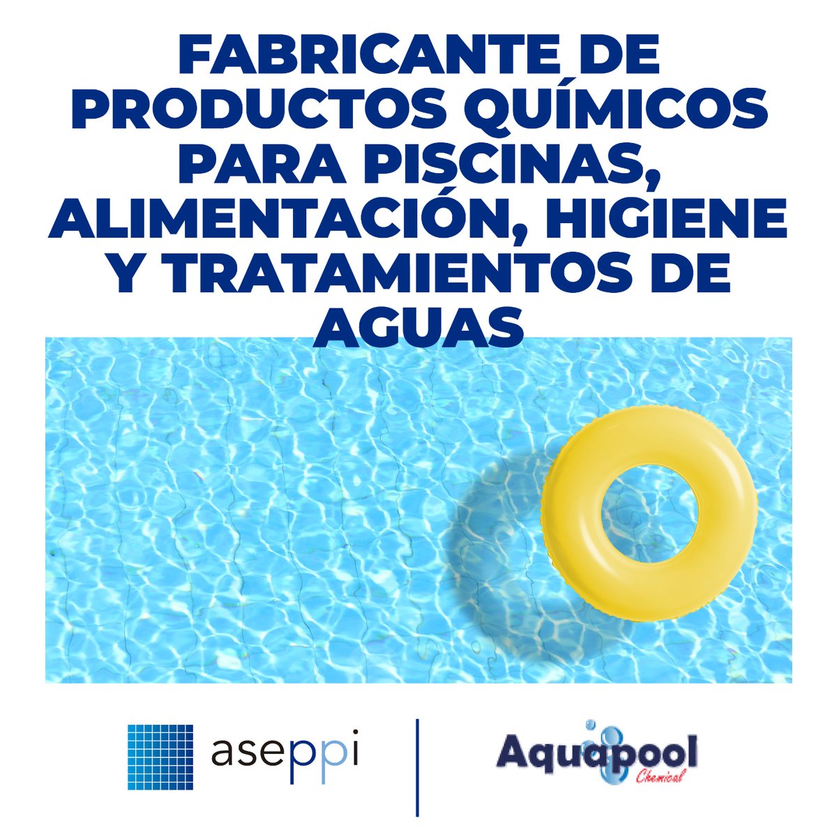 aseppi_ES's tweet photo. 🔹 𝗔𝗤𝗨𝗔𝗣𝗢𝗢𝗟 𝗖𝗛𝗘𝗠𝗜𝗖𝗔𝗟🔹

👉 𝗙𝗮𝗯𝗿𝗶𝗰𝗮𝗻𝘁𝗲 𝗱𝗲 𝗽𝗿𝗼𝗱𝘂𝗰𝘁𝗼𝘀 𝗾𝘂𝗶́𝗺𝗶𝗰𝗼𝘀 𝗽𝗮𝗿𝗮 𝗽𝗶𝘀𝗰𝗶𝗻𝗮𝘀, 𝗮𝗹𝗶𝗺𝗲𝗻𝘁𝗮𝗰𝗶𝗼́𝗻, 𝗵𝗶𝗴𝗶𝗲𝗻𝗲 𝘆 𝘁𝗿𝗮𝘁𝗮𝗺𝗶𝗲𝗻𝘁𝗼𝘀 𝗱𝗲 𝗮𝗴𝘂𝗮𝘀.

#piscinas #aseppi #aquapool
 
https://t.co/BW6jk5WUDt https://t.co/9jNnhIzGoF