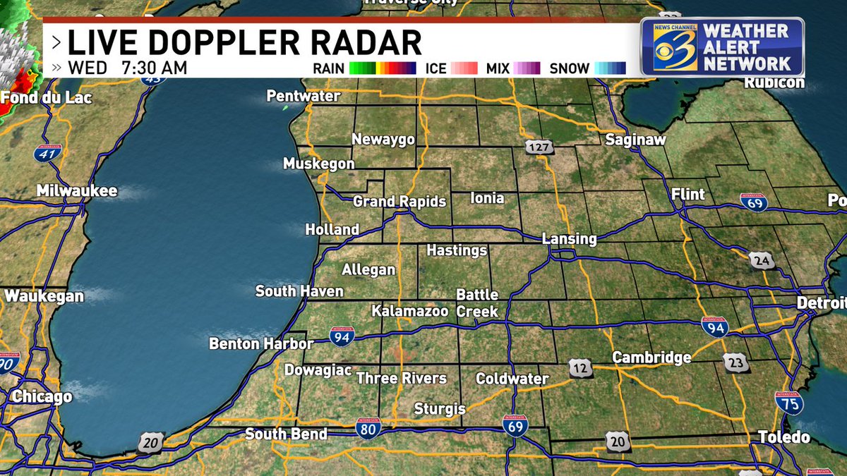 RT @JeffPorterWX: The latest radar imagery for #WestMichigan #wwmt #miwx https://t.co/Td9N2dKryp https://t.co/F6qx5qYEyj