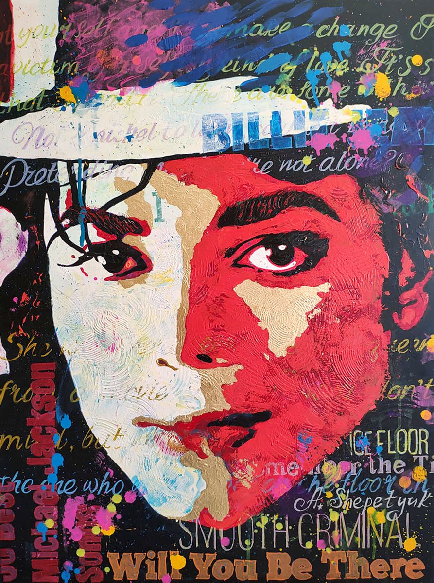 AlexShep_Studio's tweet photo. Michael Jackson portrait.
One of my favorite pop singer ever🙌🎙️🎧

Acrylic painting, canvas, varnish, gilding. 76x101cm
#michaeljacksonportrait #michaeljacksonpainting #michaeljackson #art #artist #ukartist #ukart #contemporaryart #interiorpaintings
#alexshep_studio https://t.co/QCq2xkFcRv