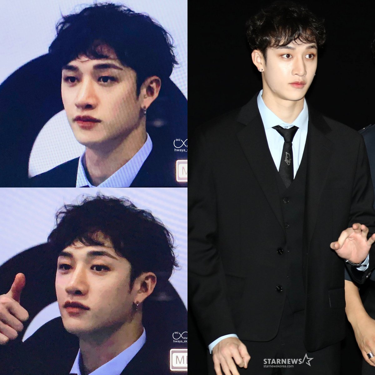 viraltakes's tweet photo. Bang Chan at the #SamsungUnpacked event today. https://t.co/9PyOBuL5SH