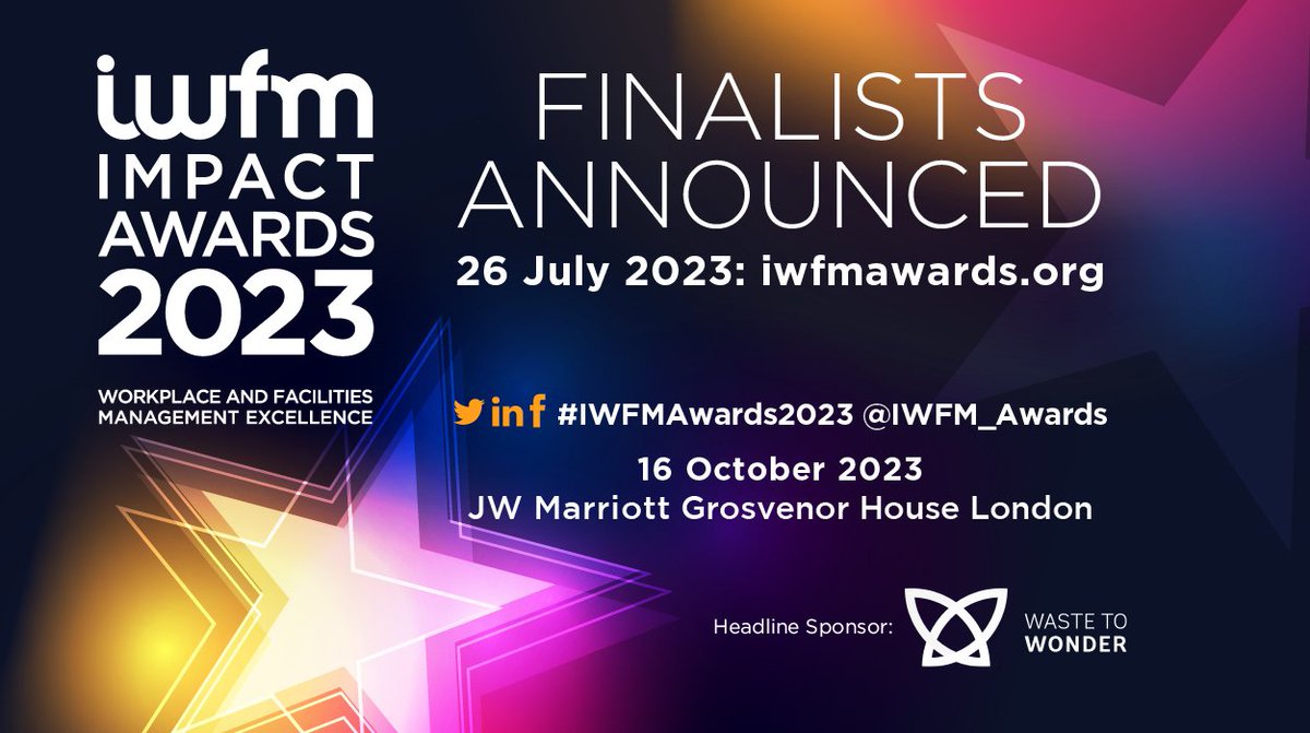 IWFM_Awards's tweet photo. View the full #IWFMFinalists list on our website: https://t.co/nmQrvAgsbP #IWFMAwards2023 #IWFMFinalists https://t.co/htc47uwjRL
