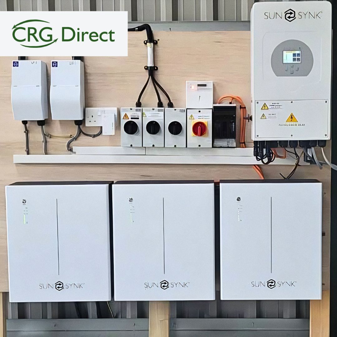 CrgDirectSolar's tweet image. Our latest solar panel installation!

With 3 SunSynk batteries and a top-of-the-line solar system, this home is now equipped to generate clean, renewable energy and reduced electricity bills.

#SolarPower #RenewableEnergy #CleanEnergy #HaylingHome #SolarInstallation #SunSynk