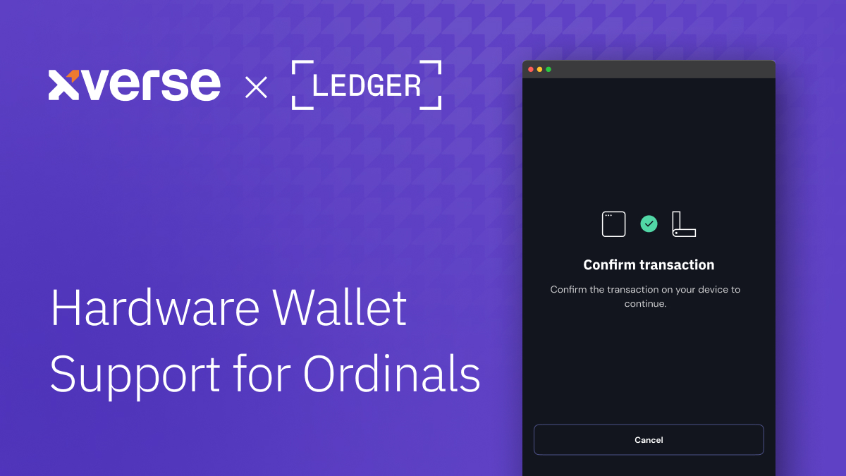 Xverse - Bank on Bitcoin tweet media