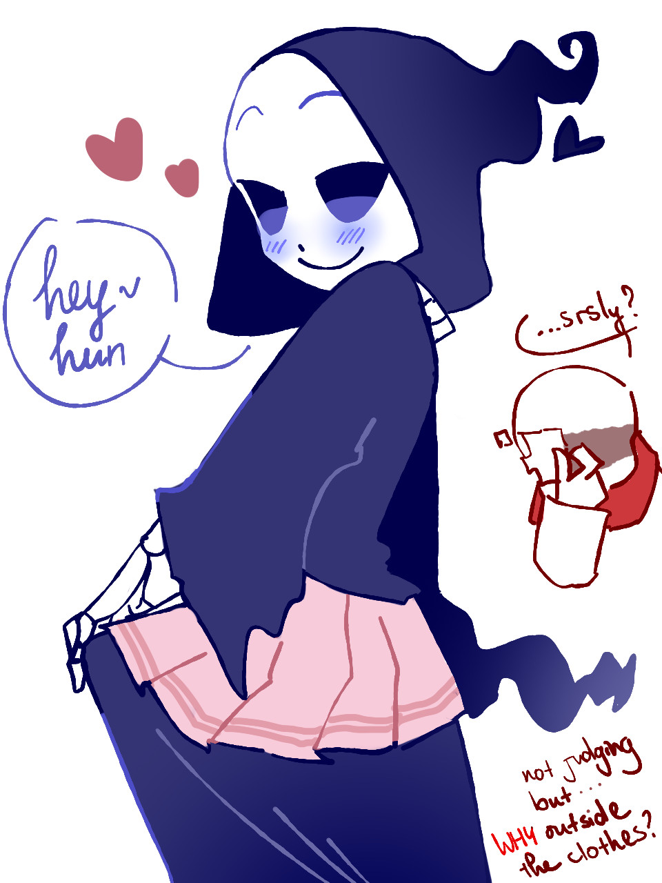 Exe(Geno!Sans x Reaper!Sans) by UndertalePresent on DeviantArt