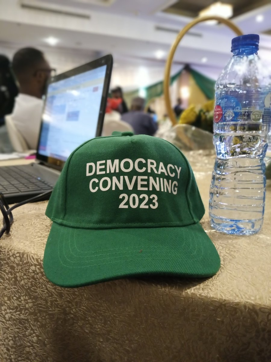 Currently ongoing is the #DemocracyConvening2023 with the theme: Girls and Youth Takeover, Democracy for All. 

#DemocracyConvening2023
#YouthTakeOver #SheVotesToo  #DemocracyForAll