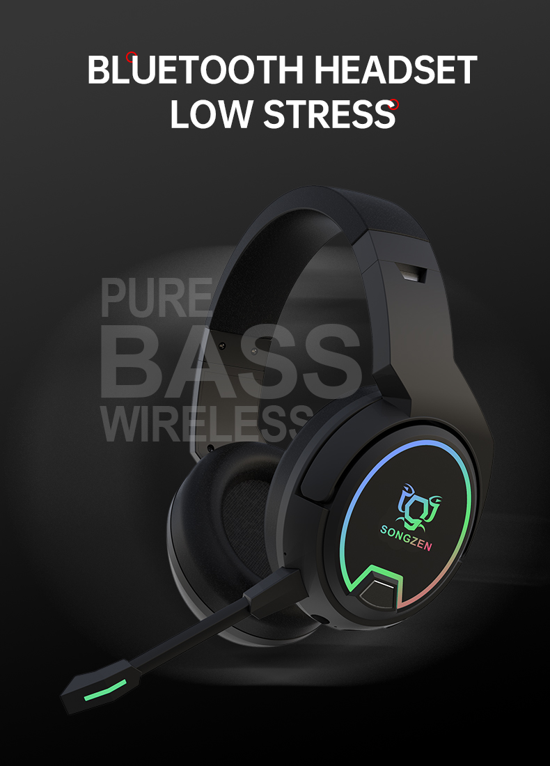 S4 Bluetooth gaming headset with RGB light: Adopt high-quality audio technology to deliver precise in-game sound effects. https://t.co/5sa3a3eG7N
