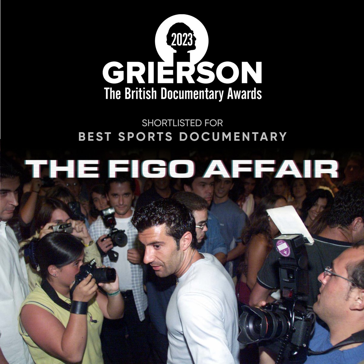 Everyone at Pitch is delighted that The Figo Affair has been shortlisted for a Grierson Award for Best Sports Documentary – a privilege to be alongside so many other fantastic documentaries from the past year, and a great reward for our talented team at Pitch Productions. 🎬🎥