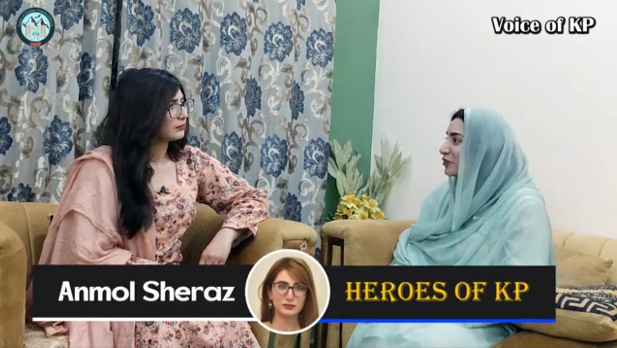 youtu.be/JHSQ9piiCZg
Heroes of KP with Anmol Sheraz.
Special Guest: Benazir Awan (1st Female Paraglider)
#KhyberPakhtunkhwa #Peshawar #journalist #womeninjournalism #womeninmedia #voiceofkp #KPK #womenempowerment #trending #trendingnow #kpkupdates #viral