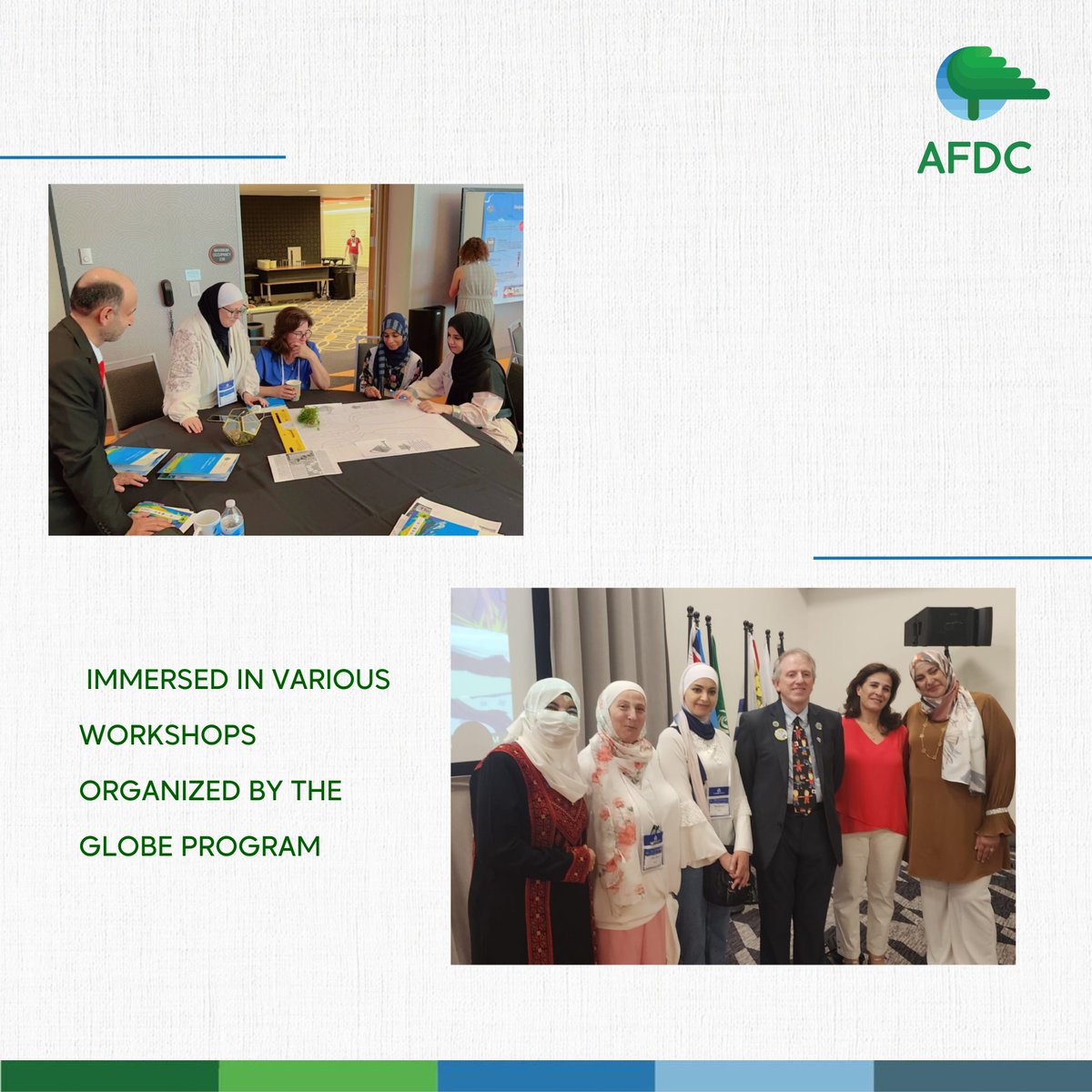 AfdcAssociation's tweet image. On July 14th, our Environmental Education Program Coordinator and Awareness Coordinator, Mrs. Siham Salman, had the incredible opportunity to attend the one-week conference, The Globe Annual Meeting, held in Denver, Colorado. 🏔️
#globeprogram #afdclebanon #environment