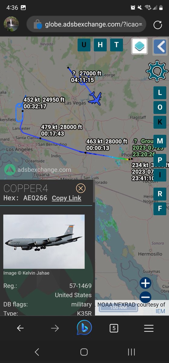 norb420's tweet photo. #AE0266 as #COPPER4 Well then.... Of all the places to just pop back up๐ถโ๐ซ๏ธ. https://t.co/BFhHhgcDul