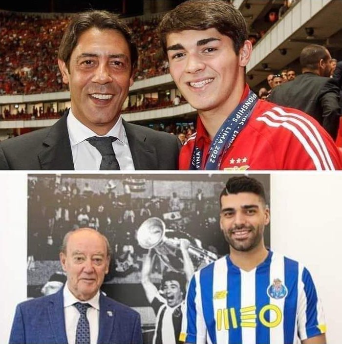 Os presidentes com os seus melhores nadadores 🏊🏻‍♂️