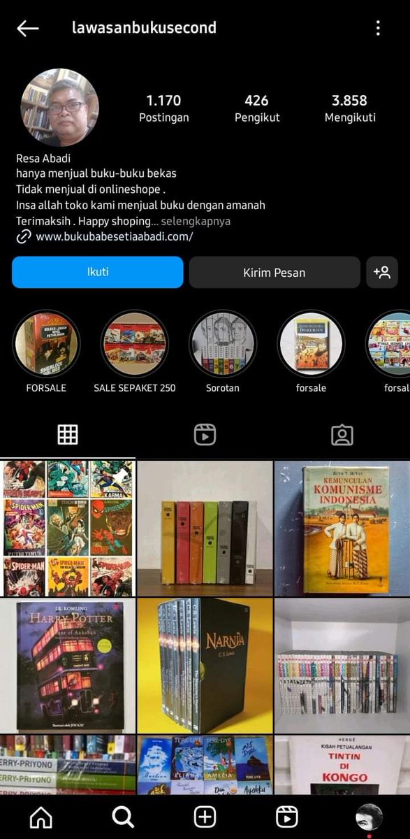 senogp's tweet photo. Tips beli buku di facebook dan ig. 

Salah satu mengenali penipu:
- Harga terlampau murah dan menggiurkan dibanding harga pasaran
- Ingin segera buru2 packing/kirim barang
- Biasanya tdk menyediakan marketplace
- Postingan buku berbeda-beda foto backgroundnya.
- Cek rekening id https://t.co/OvHEKIdIdl