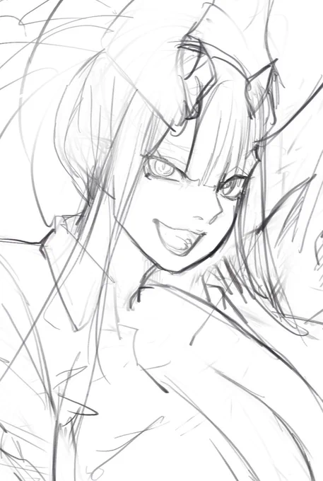 自分が描く推し、かわいい 