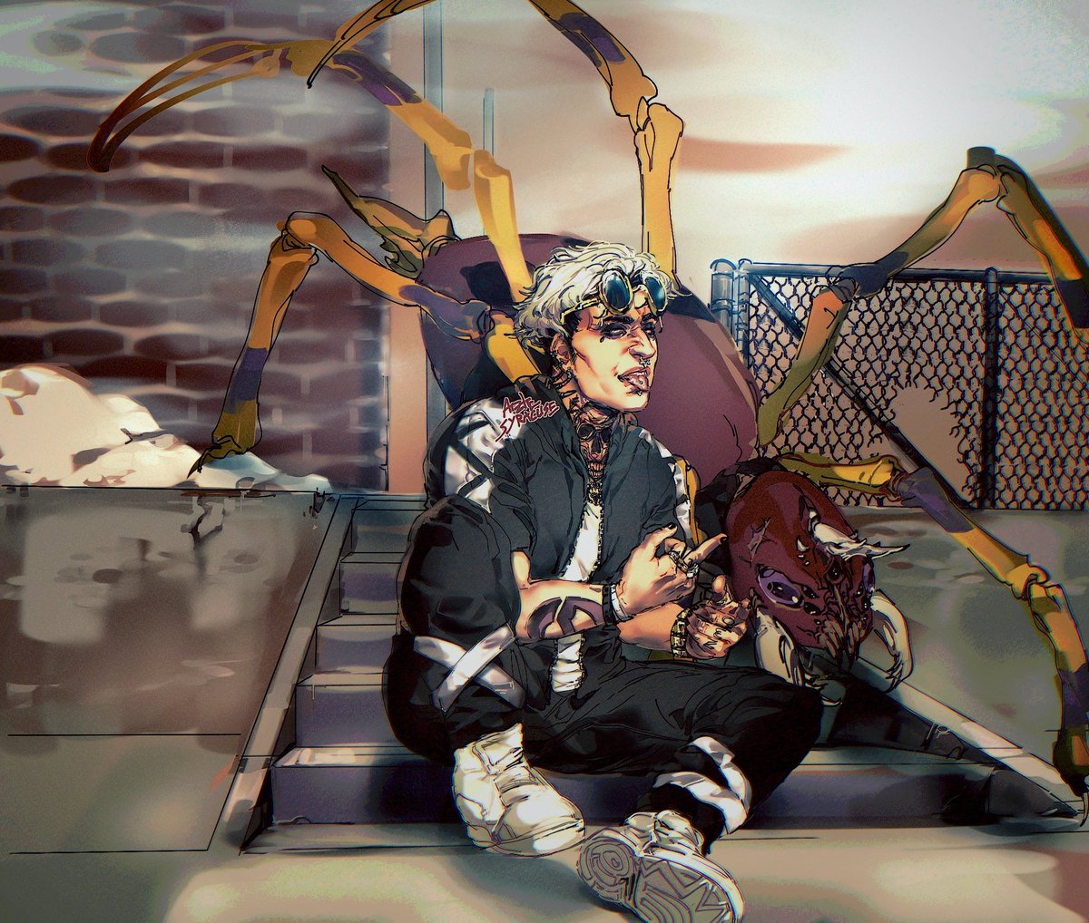 offensive #guzma #pokemonsunmoon #pokemon #グズマ #ariados