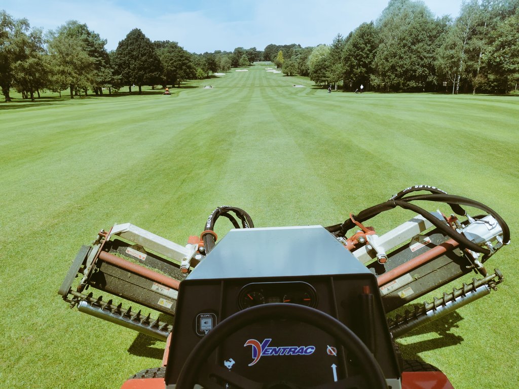 Good-looking fairways got to love the <a href="/ventrac/">Ventrac Tractors</a>