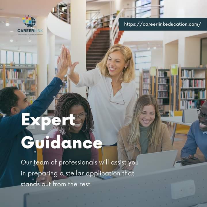 💼🌎 Get Expert Guidance for Your International Internship Journey! 💼🌍

At Careerlink, we understand that finding and applying for international internships can be overwhelming. That's why we offer personalized guidance and support throughout the entire application process.