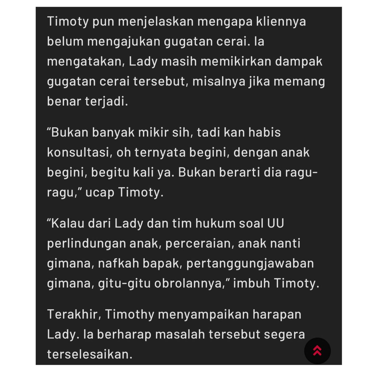 splaw_office's tweet photo. Founder and Managing Partner kami Timoty Ezra Simanjuntak selaku Kuasa Hukum @ladynayoan menyampaikan telah berkonsultasi terkait gugatan cerai suaminya. 

#kantorhukum #S&amp;PLawOffice #pengacaraladynayoan #lawfirm https://t.co/GhGU0Tb4Go