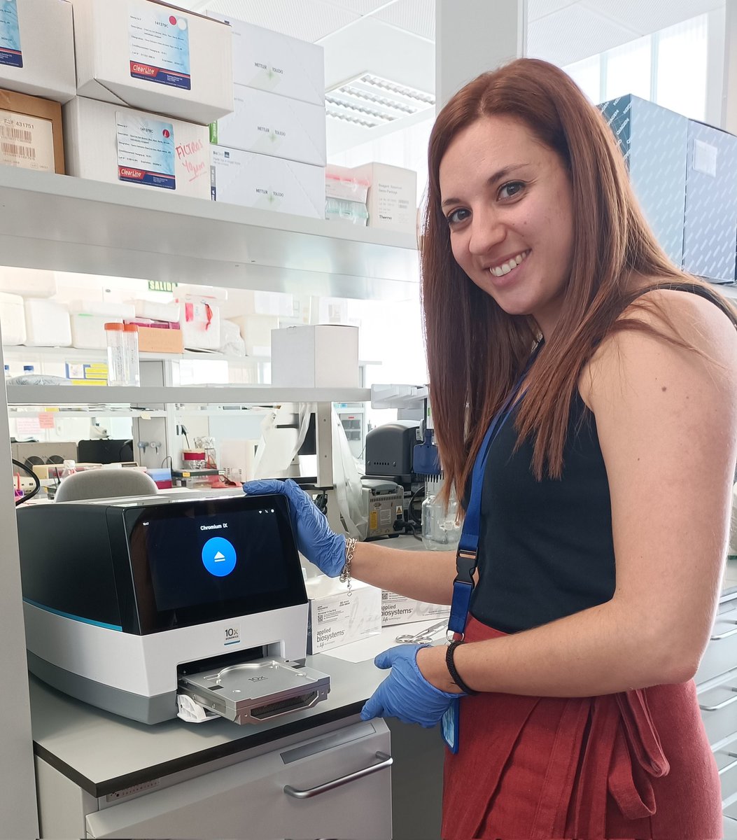 UNETE-AD®ULT ugr (@unete_ugr) on Twitter photo A New era of single cell analysis has arrived at our Unit! Excited to receive the 10x Genomics Chromium iX, enabling single-cell RNA-seq!🎉Unraveling the complexity of individual cells for groundbreaking research! <a href="/lab_bonsai/">BonsaiLab</a> <a href="/10xGenomics/">10x Genomics</a> <a href="/ComplexGenUGR/">ComplexTraitGeneticsUGR</a> <a href="/CanalUGR/">Universidad Granada</a> <a href="/UniversidadAnd/">Consejería Universidad, Investigación e Innovación</a> A New era of single cell analysis has arrived at our Unit! Excited to receive the 10x Genomics Chromium iX, enabling single-cell RNA-seq!🎉Unraveling the complexity of individual cells for groundbreaking research! <a href="/lab_bonsai/">BonsaiLab</a> <a href="/10xGenomics/">10x Genomics</a> <a href="/ComplexGenUGR/">ComplexTraitGeneticsUGR</a> <a href="/CanalUGR/">Universidad Granada</a> <a href="/UniversidadAnd/">Consejería Universidad, Investigación e Innovación</a>