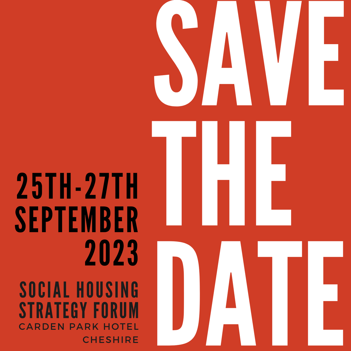 Social Housing Strategy Forum tweet media