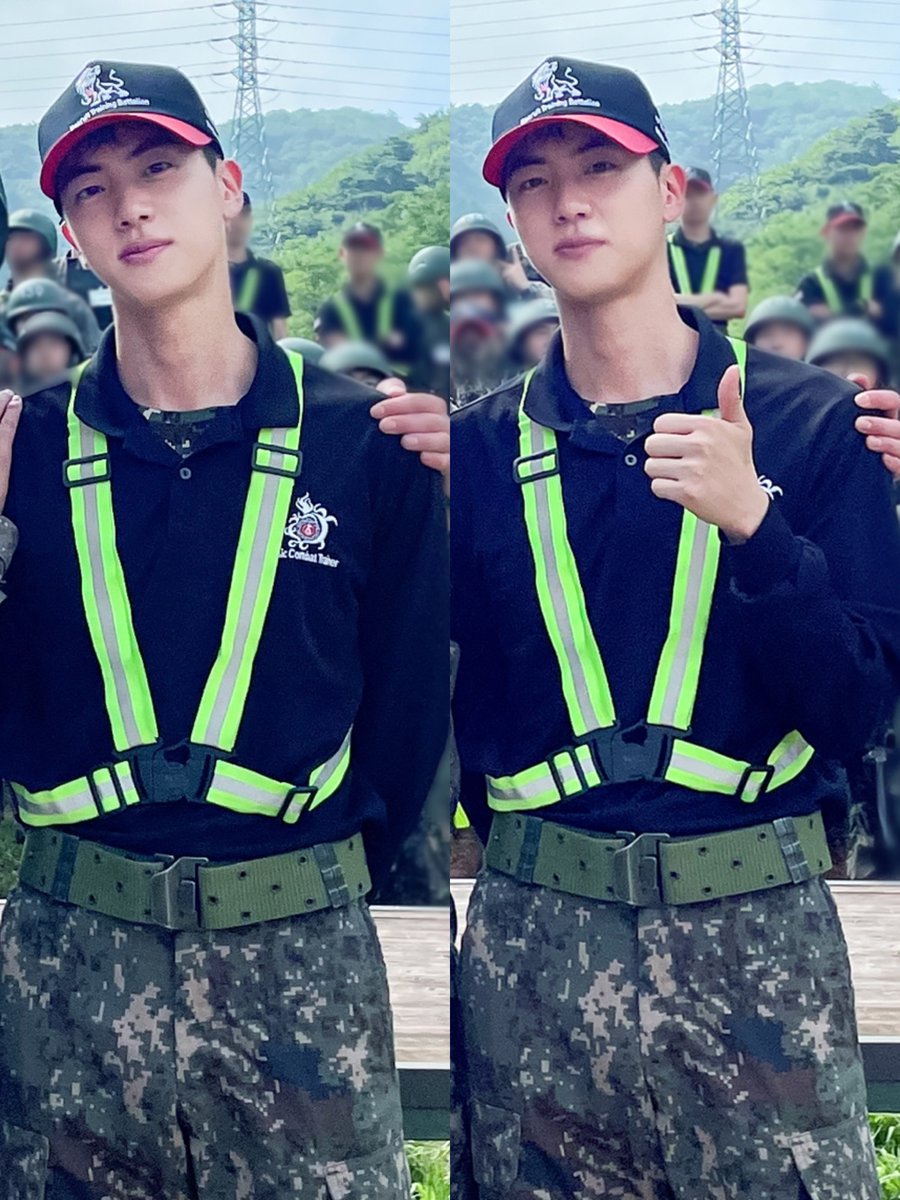 corporal kim seokjin 😳