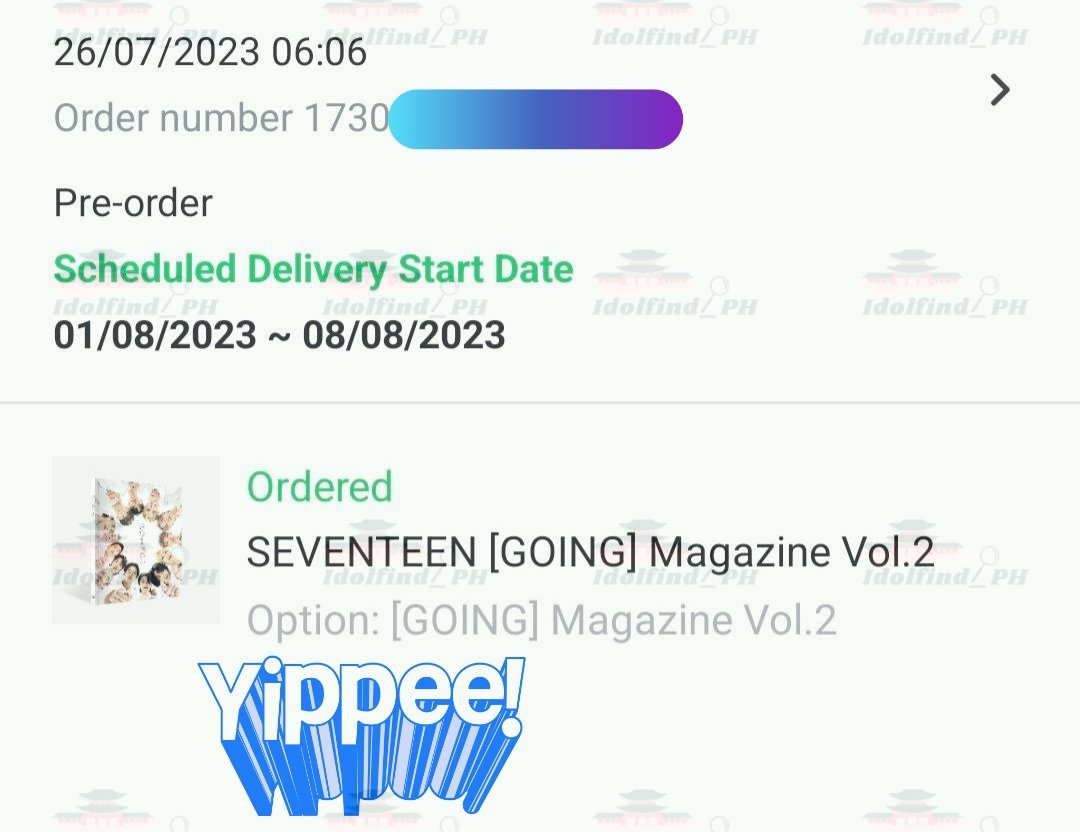 Idolfind_PH's tweet photo. SECURED !! 🤩

SEVENTEEN [GOING] Magazine Vol.2 - Tingi 

#IDF_PROOF 
#IDF_UPDATES https://t.co/CtabvdVo7N