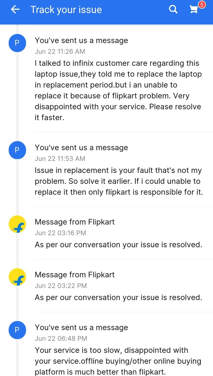 ankit_k_ydv's tweet photo. #fraud
@flipkartsupport  @Flipkart 
I ordered a laptop from flipkart that was my biggest mistake because flipkart is a fraud.I was unable to replace laptop in replacement period because of their technical problem and i wasted my money as well as time.i want my replacement/refund. https://t.co/JPOKEmYzp7