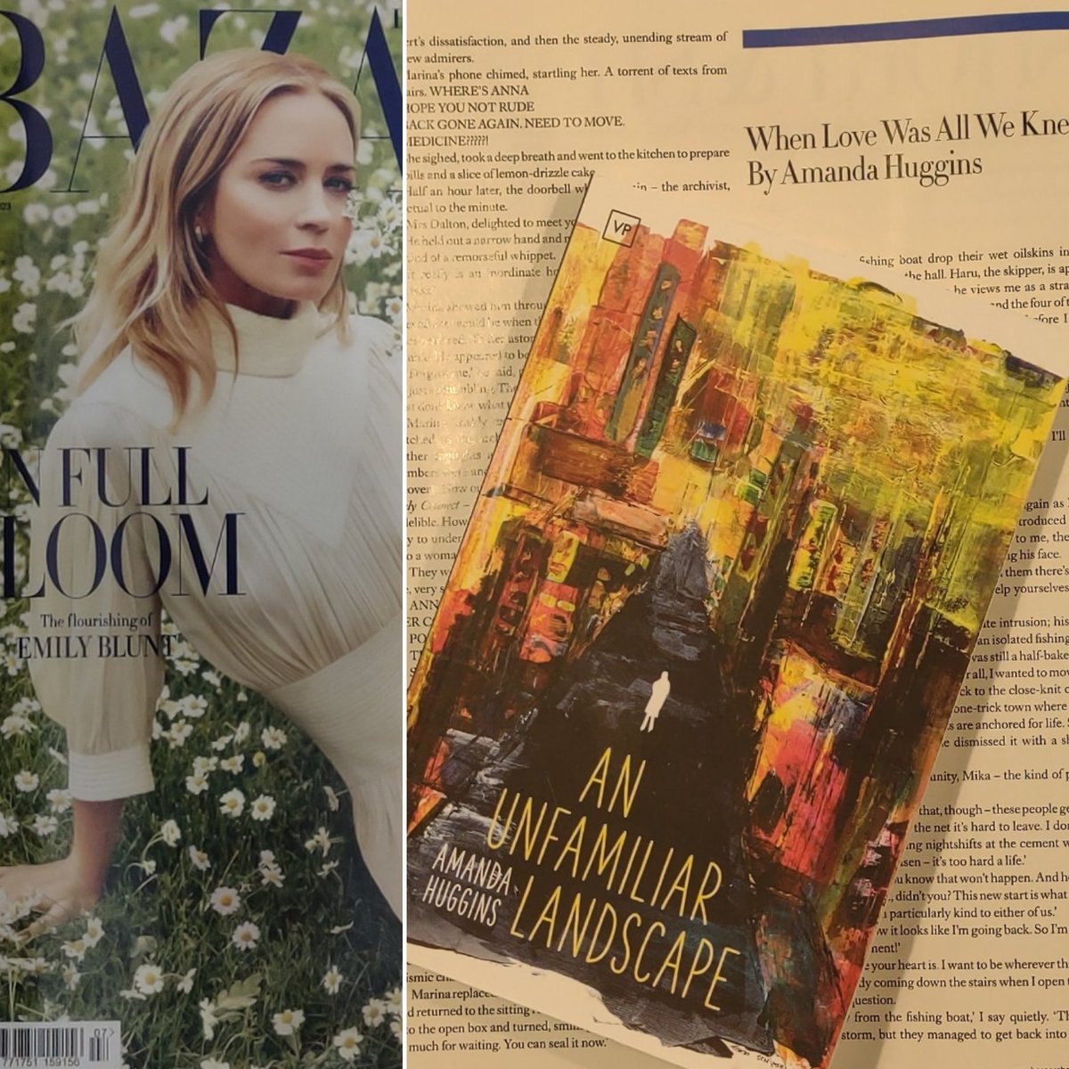 Congratulations, Amanda, on your recent publication in Harper's Bazaar 🎉 It's a great story: intimate, thoughtful and reels you in to a beautiful ending! Readers, grab a copy, a cuppa and enjoy! @troutiemcfish #amreading #goodbook #Wednesdayvibe