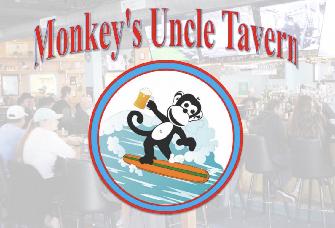 Need a late night snack or a gathering with some friends? You could win one of two gift cards to <a href="/MonkeysUncleTav/">Monkeys Uncle Tavern</a> at our raffle! Thank you to another local business supporting our cause!