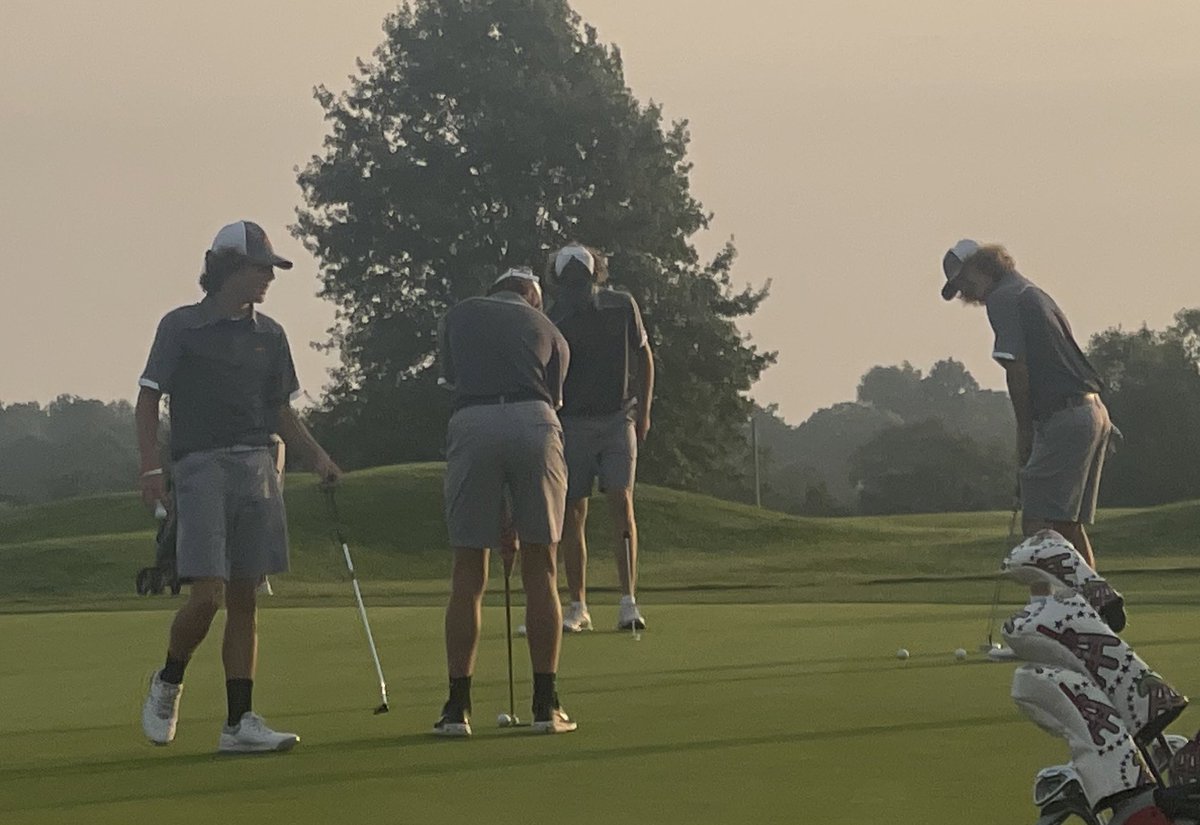 DesalesGolf's tweet photo. Good luck to our guys in the Shelby County HS Rocket Invitational at Weissinger Hill GC this morning.
#GolfColts #GolfYourBall https://t.co/3jvQe1O25i