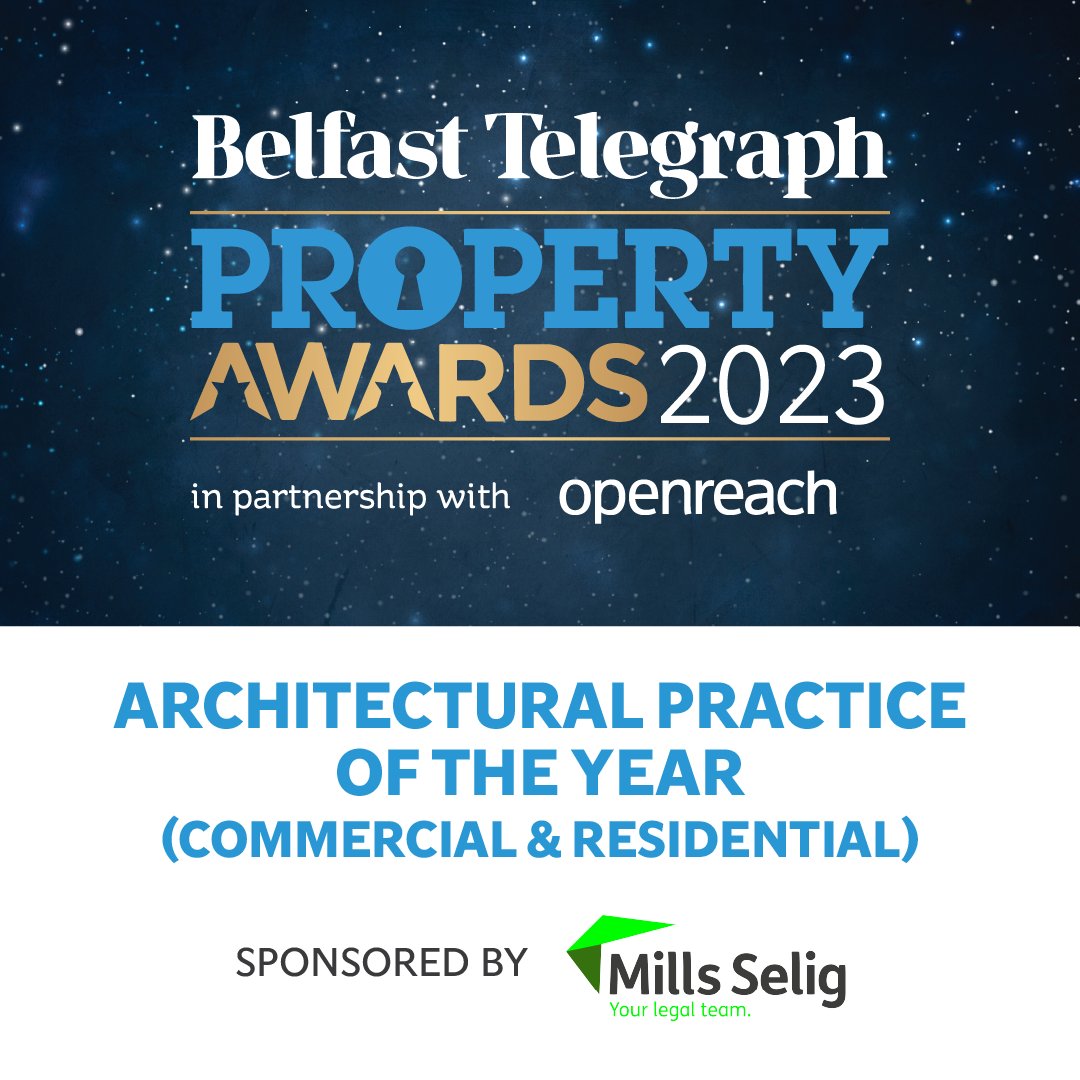 The <a href="/BelTel/">Belfast Telegraph</a> #PropertyAwards are back for 2023 + <a href="/mills_selig/">Mills Selig</a> is delighted to be category sponsor for Architectural Practice of the Year #DesignExcellence #FitforPurpose #Sustainable 

Full details + entry: tinyurl.com/52vn9rje Closing date 7 Sept!

#YourLegalTeam