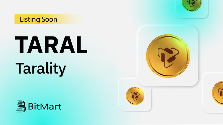 BitMartExchange's tweet photo. 🌟 Upcoming New Listing 🌟

🤩 #BitMart will list Tarality (TARAL) @TaralityCoin on Launchpad soon!

Keep an eye on our socials for further announcements.

Share in the comments what you like about this project 👇

#TARALBitMartListing #TARAL https://t.co/4QfZCqhbEJ