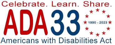 Today marks 33 years since the passage of the ADA, the U.S. law prohibiting discrimination against those with disabilities. There are great resources to mark the day and spread the word here: bit.ly/46QXu5V #ThanksToTheADA #ADA33  #ADANetwork #DisabilityPride