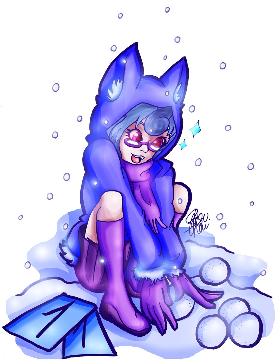 SonataArial's tweet photo. @SonaShowcase At one point in a challenge (the #BeHappyChallenge) I made arts of my persona in different seasons showing how she liked or disliked them. :3 The prompt n°12 was actually "favorite season", so Spring it is. >v<
They're getting old now, I should do a #Drawthisagain. 💜 https://t.co/VBzrQLvFn5