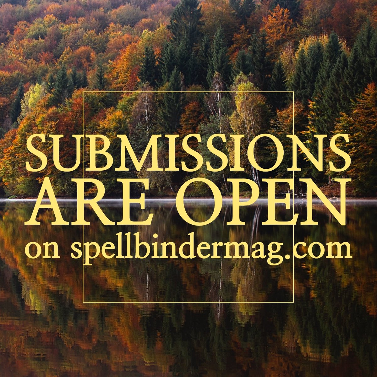 Less than one week left until our subs close! Submit for a chance to be published in the Autumn 2023 Issue of Spellbinder ✨🖋️