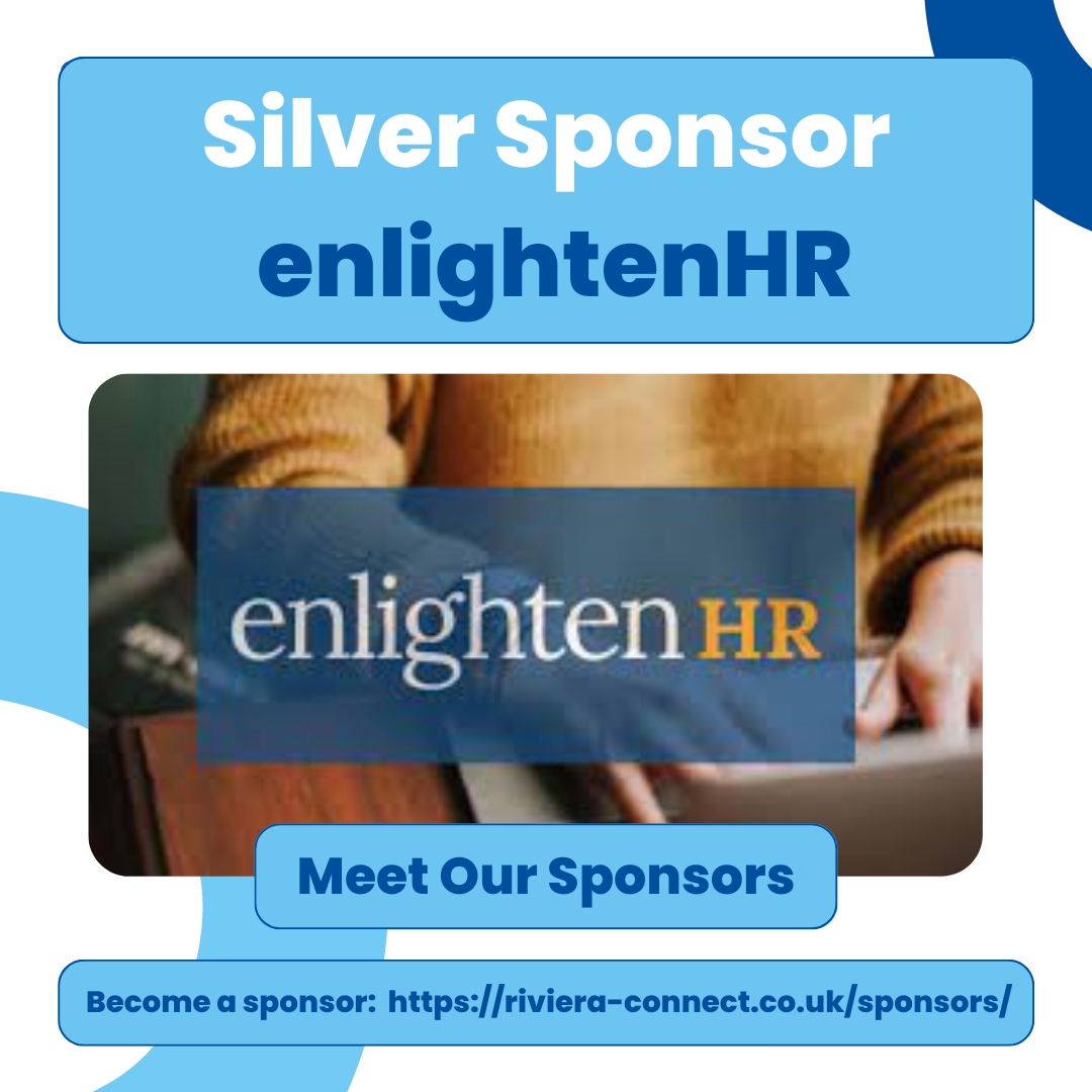 Welcome to Silver Sponsor @enlightenHR

Based in Torbay, Enlighten HR is your trusted Employee Relations Specialist, providing pragmatic advice on employment law and employee relations to small and medium-sized businesses.

Find out more about Enlighten...
riviera-connect.co.uk/exhibitors/enl…