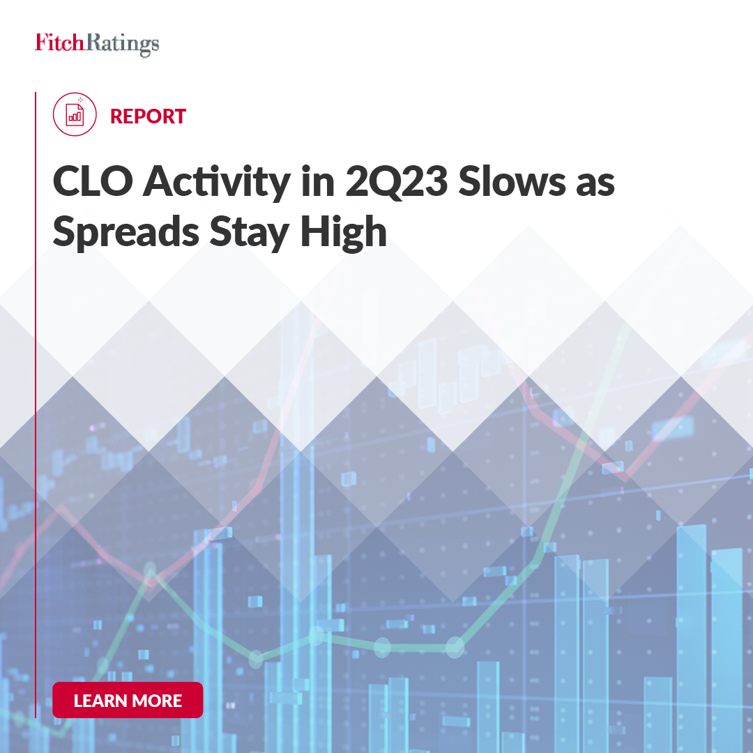 FitchRatings's tweet photo. New US broadly #syndicatedloan, middle market and European #CLO activity slowed in 2Q23 as managers navigated relatively low leveraged loan volume and higher CLO note spreads.
Learn more: https://t.co/HnXBQEpltv
#StructuredFinance #StructuredCredit #Securitisation #CLOs https://t.co/QPE08lBZdi