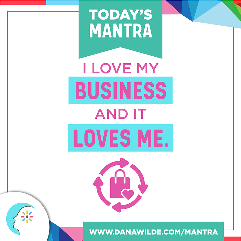 Today's #Mantra! For mantra inspiration delivered daily by email, go to danawilde.com/mantra

#motivation #happiness #success #lawofattraction #limitingbeliefs #mindset #positivethinking #marketingideas #businesstips #entrepreneur #DanaWilde #TheMindAware #TrainYourBrain
