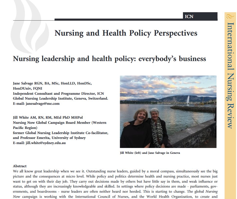 International Nursing Review tweet media