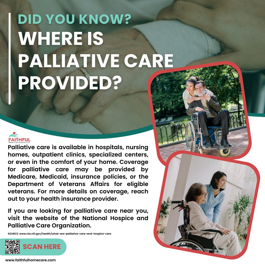 🏥🏠 Discover Palliative Care Options Near You! 🌟

Check with your insurance provider to learn more.

#PalliativeCare #HealthCoverage #HealthCareOptions #FindSupport #SeniorCare #ElderlyCare #FaithfulHomeCareSolutions #FHCS #caregiving #caregivers