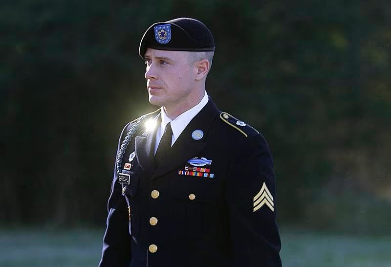 dinardodp's tweet photo. Judge vacates Bowe Bergdahl’s desertion conviction-
Insult to injury-
1. Several U.S. service members were wounded searching for Bergdahl.
2. Swap of “5” terrorist (NEVER done before) “The Taliban Five”
#BoweBerdahl #TalibanFive https://t.co/tCcaBPcZMW